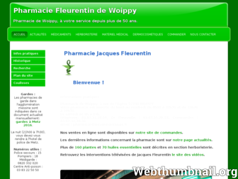 pharmacie-fleurentin.fr website preview