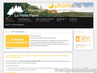 pharmacie-petite-pierre.com website preview