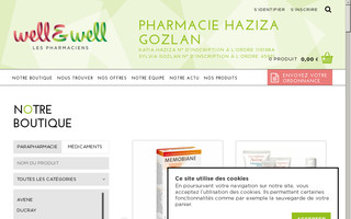 pharmacie-haziza-gozlan.fr website preview