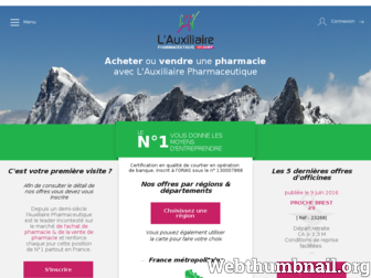auxi-pharma.com website preview