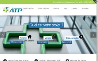achatpharmacie-atp.fr website preview