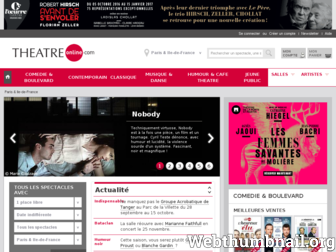 theatreonline.com website preview