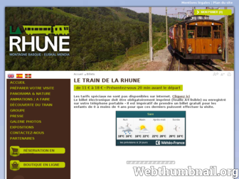 traindelarhune.for-system.com website preview
