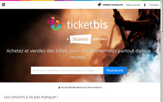 ticketbisfr.com website preview