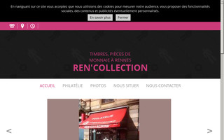 ren-collection.fr website preview