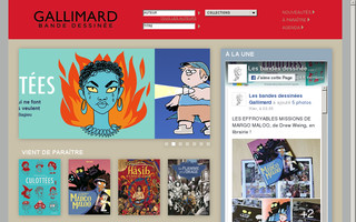 gallimard-bd.fr website preview