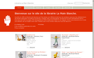lamainblanche.com website preview