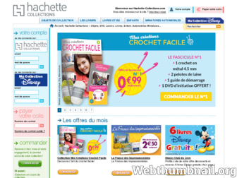 hachette-collections.com website preview