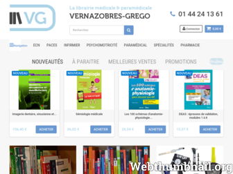 vg-librairies.fr website preview