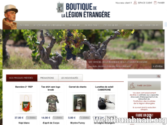 legion-boutique.com website preview