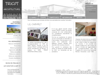 tricot-architecture.fr website preview