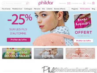 phildar.fr website preview