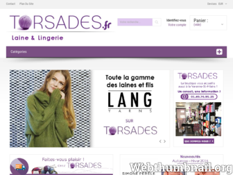 torsades.fr website preview