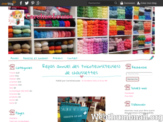 laine-tricot-crochet.over-blog.com website preview