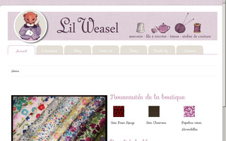 lilweasel.com website preview
