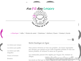 desloisirs.fr website preview