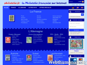 shop.philatelie.fr website preview
