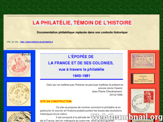histoire-et-philatelie.fr website preview