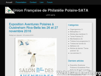ufpp-sata.com.fr website preview