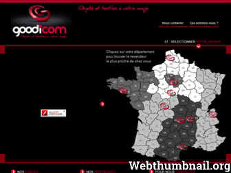 goodicom.fr website preview