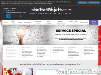 laboiteaobjets.com website preview