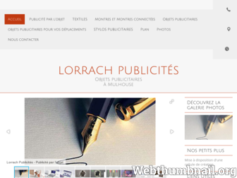 lorrach-publicite.com website preview