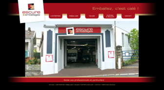 escure-emballages.fr website preview