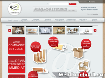 emballage-e-commerce.fr website preview