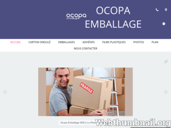 ocopa-emballage-rennes.fr website preview