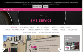 embservice.fr website preview