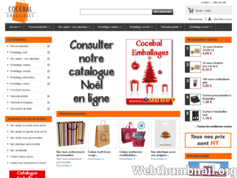 cocebal.com website preview