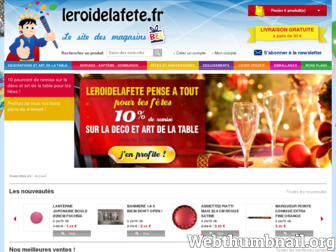 leroidelafete.fr website preview