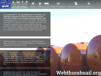 amtp.fr website preview