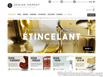 design-market.fr website preview