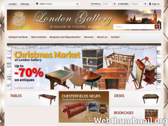 londongallery.net website preview