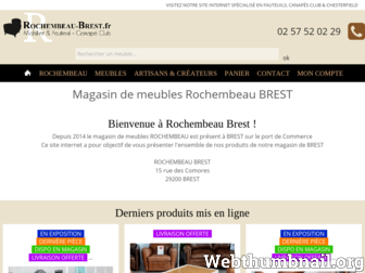 rochembeau-brest.fr website preview
