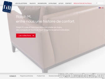 ralph-m.fr website preview
