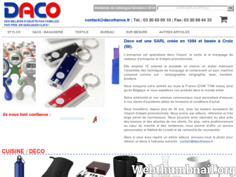 dacofrance.fr website preview