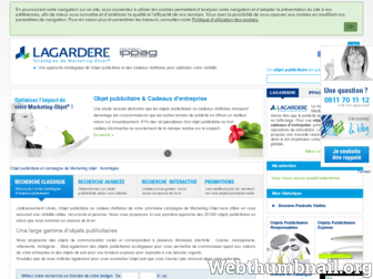 lagardere-france.com website preview