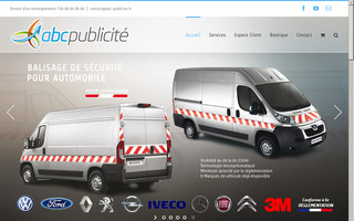 abc-publicite.fr website preview