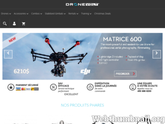 store.dronevolt.ca website preview