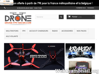 drone-fpv-racer.com website preview