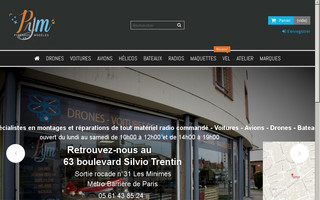 pyreneesmodeles.fr website preview