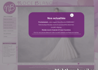 noce-blanche.fr website preview