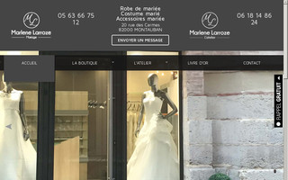 lamariee.fr website preview