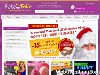fete-en-folie.fr website preview