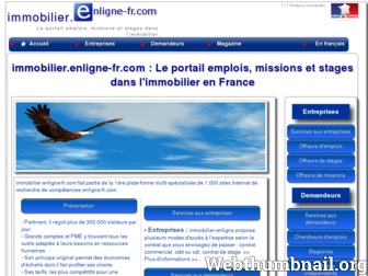immobilier.enligne-fr.com website preview