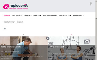 rapidopret.fr website preview