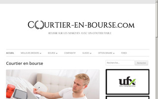 courtier-en-bourse.com website preview
