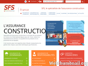 sfs-france.fr website preview